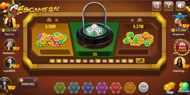 Cách chơi game tài xỉu chi tiết nhất