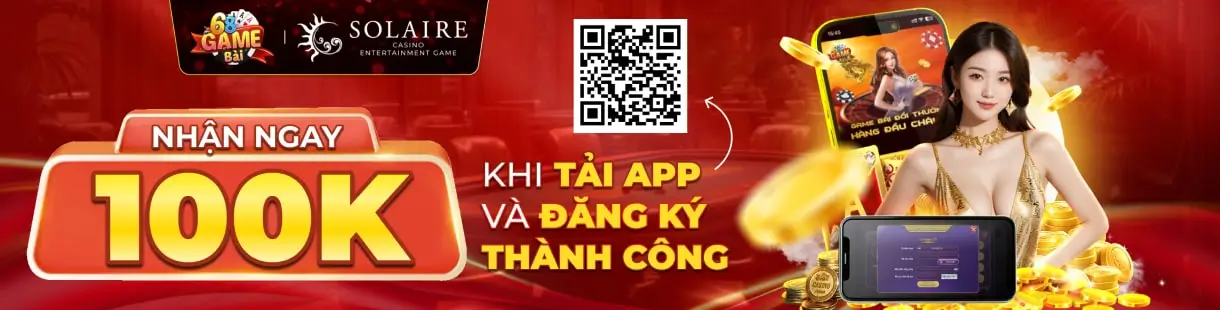 Tặng Giftcode khi đăng ký thành công 68 game bài